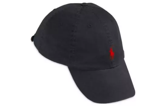 Polo Ralph Lauren Бейсболка хлопковая унисекс черная