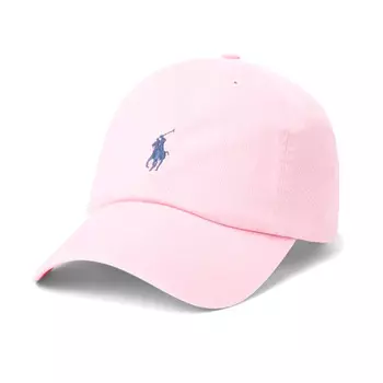 Polo Ralph Lauren Бейсболка из хлопка унисекс, цвет: розовый