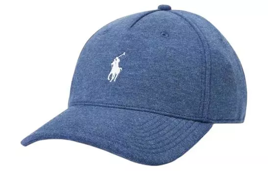 Polo Ralph Lauren Бейсболка мужская из полиэстера синего цвета