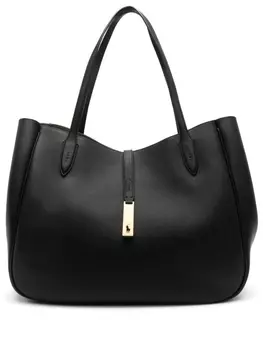 Polo Ralph Lauren большая сумка-тоут Polo ID, черный