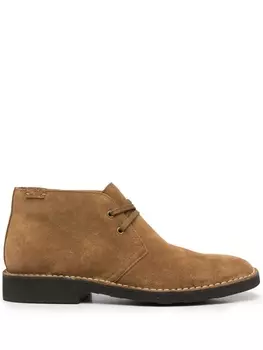 Polo Ralph Lauren ботинки с нашивкой-логотипом, коричневый