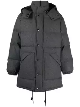 Polo Ralph Lauren Boulder padded hooded coat, серый