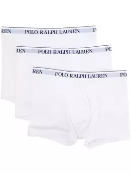 Polo Ralph Lauren боксеры с логотипом, белый