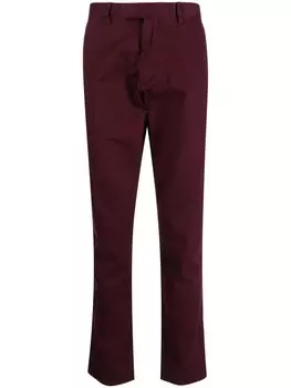 Polo Ralph Lauren брюки кроя слим, красный