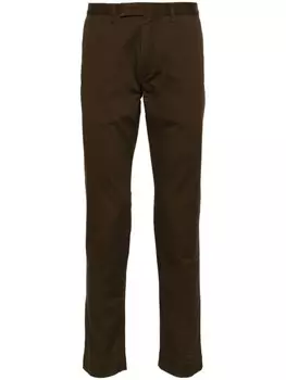 Polo Ralph Lauren брюки с логотипом, коричневый