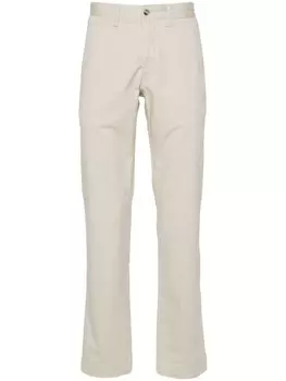 Polo Ralph Lauren брюки с логотипом Polo Pony, нейтральный цвет