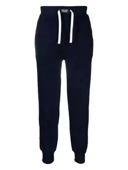 Polo Ralph Lauren брюки с вышитым логотипом, синий