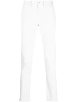 Polo Ralph Lauren брюки скинни, белый