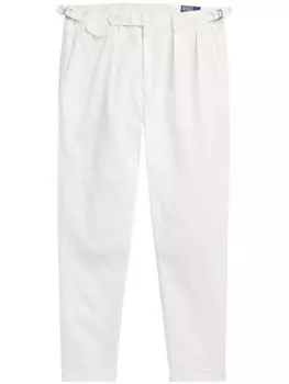 Polo Ralph Lauren брюки со складками, белый