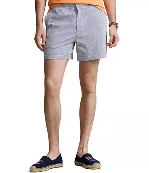 Polo Ralph Lauren Classic Fit Prepster Saersucker 6 Шорты по внутреннему шву, синий