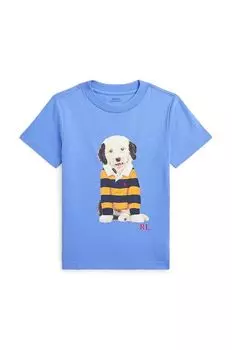 Polo Ralph Lauren Детская хлопковая футболка, синий