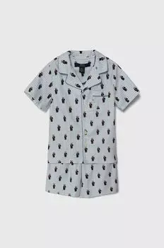 Polo Ralph Lauren Детская хлопковая пижама, синий