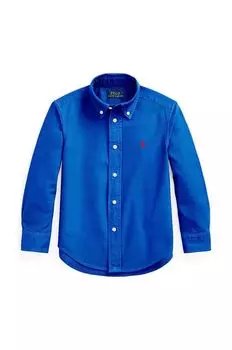 Polo Ralph Lauren Детская хлопковая рубашка, синий