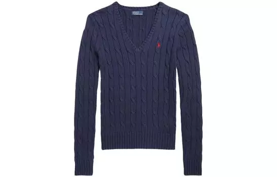 Polo Ralph Lauren Длинный свитер Kimberly «Hunter Navy»