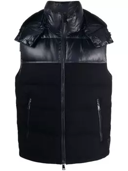 Polo Ralph Lauren дутый жилет Polo Pony с капюшоном, синий