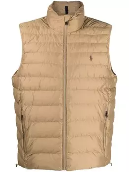 Polo Ralph Lauren дутый жилет Terra, нейтральный цвет