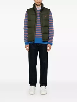 Polo Ralph Lauren дутый жилет The Gorham, зеленый