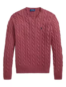 Polo Ralph Lauren джемпер фактурной вязки, красный