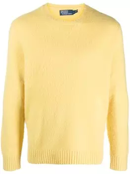 Polo Ralph Lauren джемпер из смесовой вирджинской шерсти, желтый