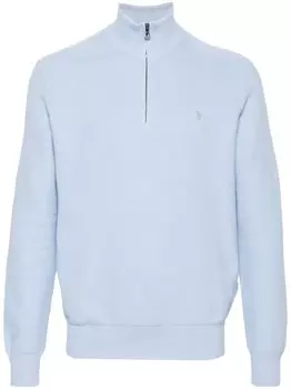 Polo Ralph Lauren джемпер Polo Pony с воротником на молнии, синий
