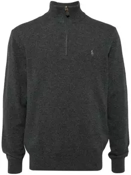 Polo Ralph Lauren джемпер Polo Pony с воротником на молнии, серый