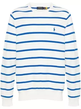 Polo Ralph Lauren джемпер Polo Pony в полоску, белый