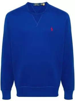 Polo Ralph Lauren джемпер с вышитым логотипом, синий