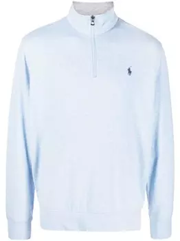 Polo Ralph Lauren джемпер с вышитым логотипом, синий