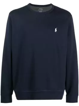 Polo Ralph Lauren джемпер с вышитым логотипом, синий