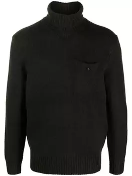 Polo Ralph Lauren джемпер с высоким воротником, зеленый