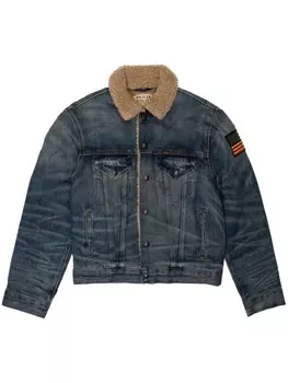 Polo Ralph Lauren джинсовая куртка с логотипом, синий