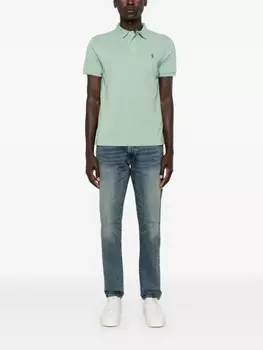 Polo Ralph Lauren джинсы с нашивкой-логотипом, синий