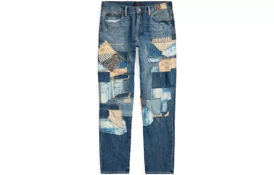 Polo Ralph Lauren Джинсы женские SS23 синего цвета