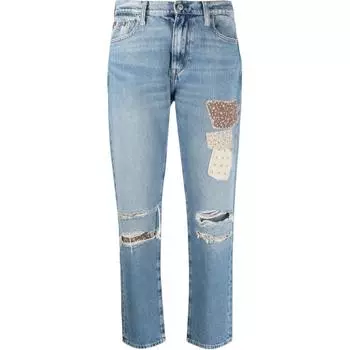 Polo Ralph Lauren Джинсы женские SS23 синего цвета