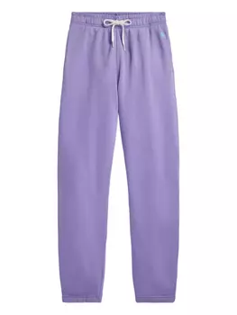 Polo Ralph Lauren джоггеры из смесового хлопка, фиолетовый