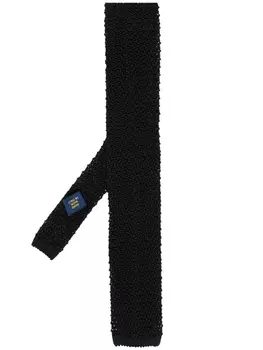 Polo Ralph Lauren фактурный галстук, черный