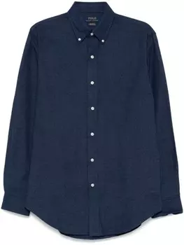 Polo Ralph Lauren фланелевая рубашка, синий