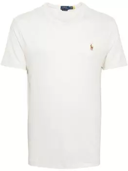 Polo Ralph Lauren футболка из хлопка с коротким рукавом, белый