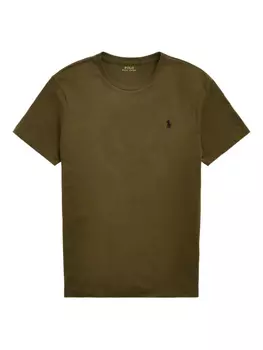 Polo Ralph Lauren футболка Lauren с вышитым логотипом, зеленый