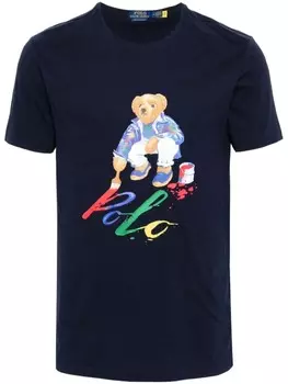 Polo Ralph Lauren футболка Polo Bear, синий