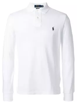 Polo Ralph Lauren футболка-поло с логотипом, белый