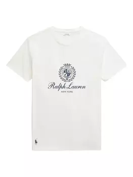 Polo Ralph Lauren футболка с круглым вырезом, белый