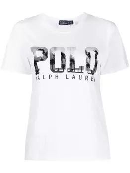 Polo Ralph Lauren футболка с логотипом, белый