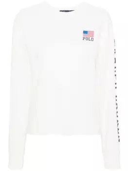 Polo Ralph Lauren футболка с логотипом, белый