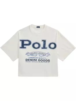 Polo Ralph Lauren футболка с логотипом, белый