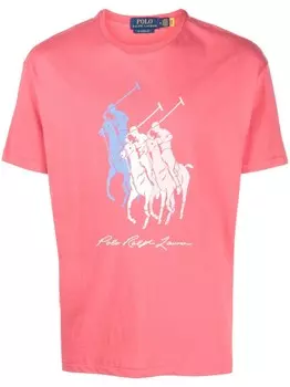 Polo Ralph Lauren футболка с логотипом, красный