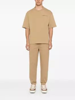 Polo Ralph Lauren футболка с логотипом, нейтральный цвет