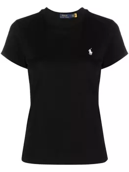 Polo Ralph Lauren футболка с логотипом Polo Pony, черный