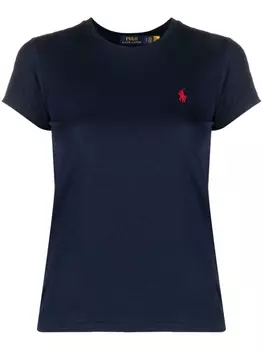 Polo Ralph Lauren футболка с логотипом Polo Pony, синий