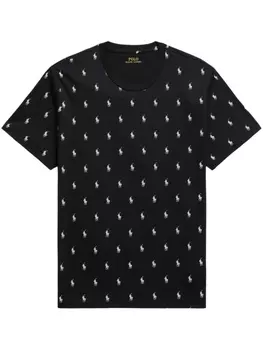 Polo Ralph Lauren футболка с логотипом Polo Pony, черный